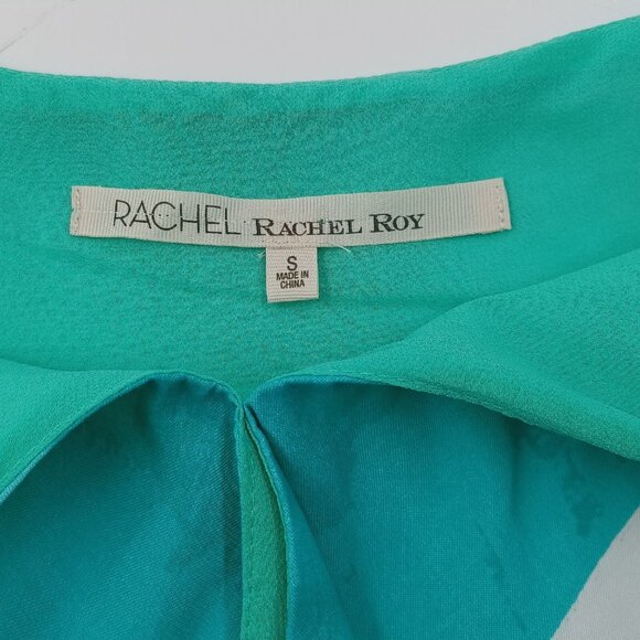 Rachel Roy Women's Tank Top Blue Sz S Layer V Neck Coastal Nautical Maritime - Picture 12 of 14